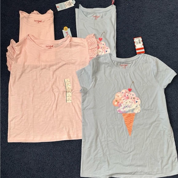 Big Girls Size L 10/12, 10/12 Plus Shirt Bundle - Picture 1 of 5